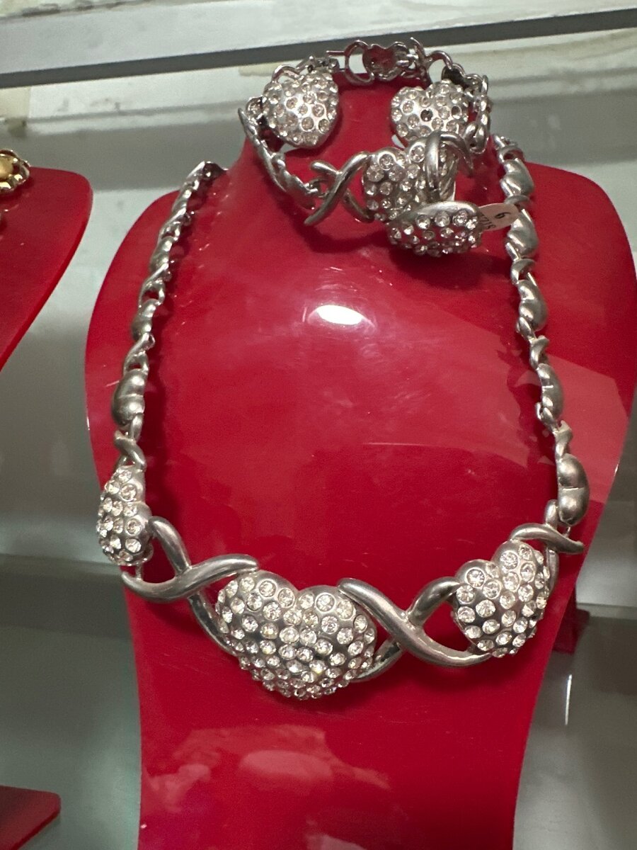 Bijoux en or plaqué argenté