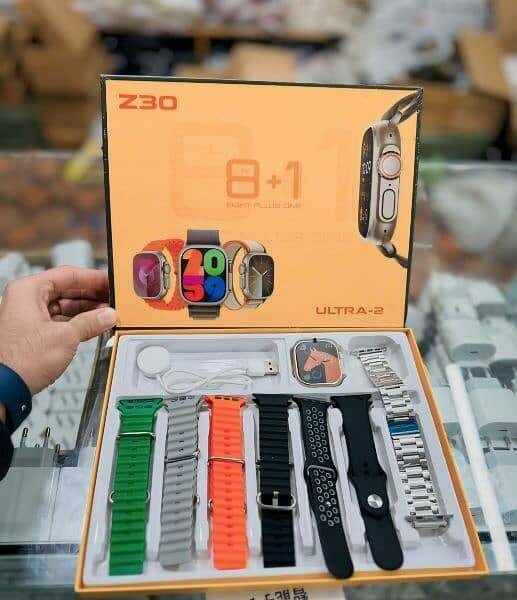 Z30 8 STRAPS IN 1 SMART WATCH