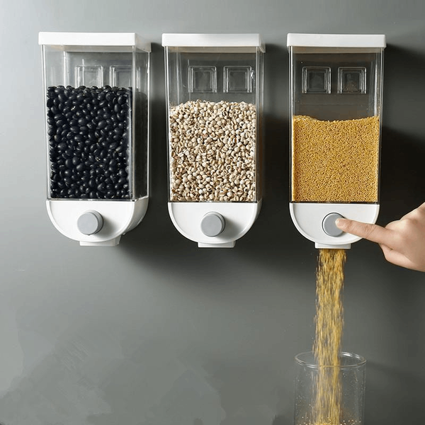 Wall Mounted Storage Jars for kitchen