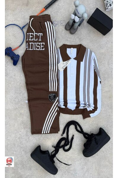 Ensemble Pull Polo et Jogging Homme