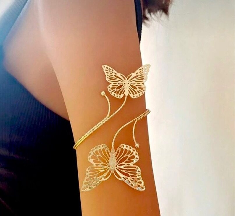 Bracelet de bras spirale élégante