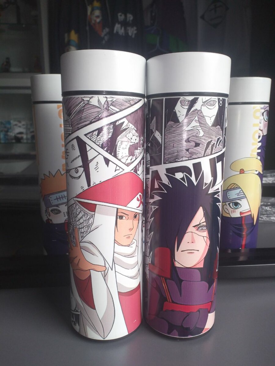 Naruto themed flask