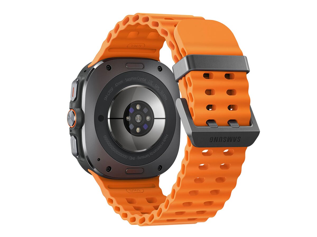 Orange Smartwatch with GPS