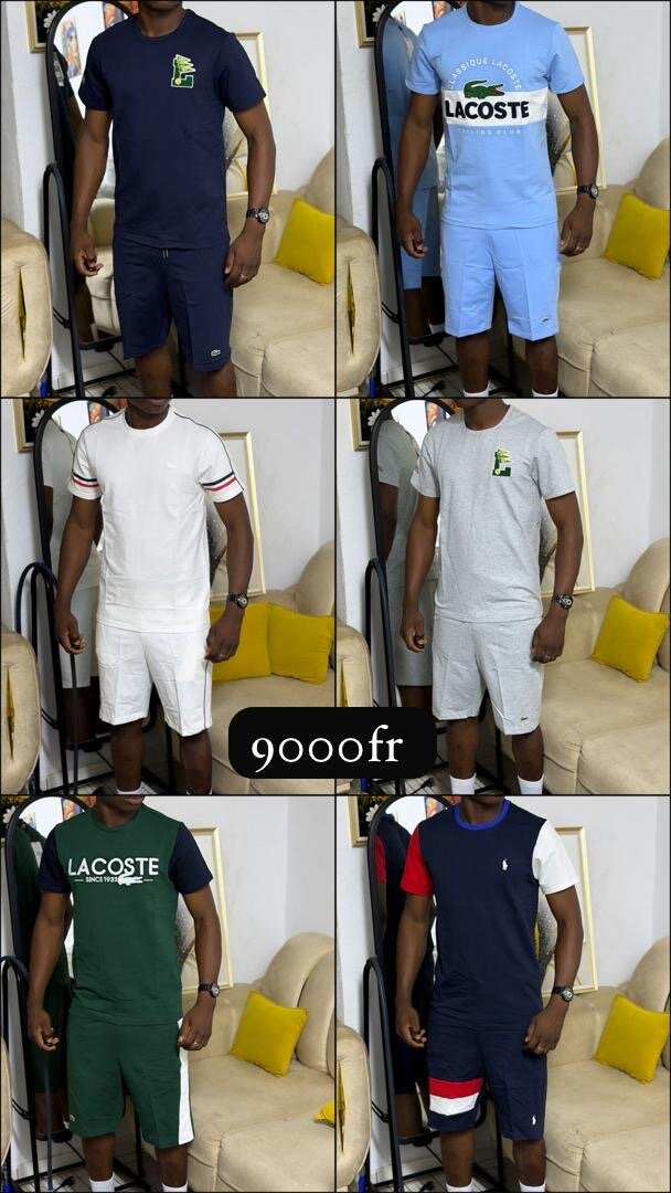 Ensemble sport pour homme