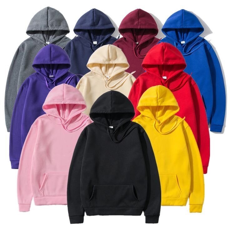 Plain hoodies