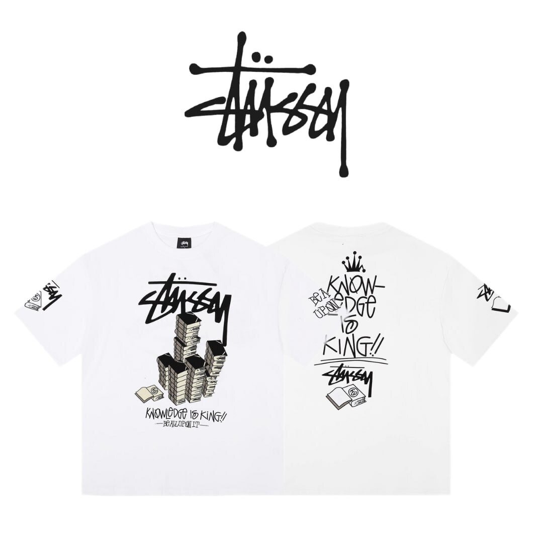 Футболка "Stussy - Knowledge is King"