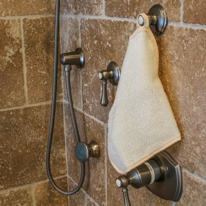 Dual-Sided Exfoliating Washcloths, 9.9 inch x 9.9 inch,