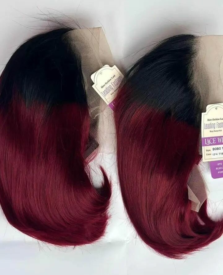 Perruque en dentelle Ombre 100% naturelle