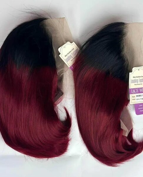 Perruque en dentelle Ombre 100% naturelle