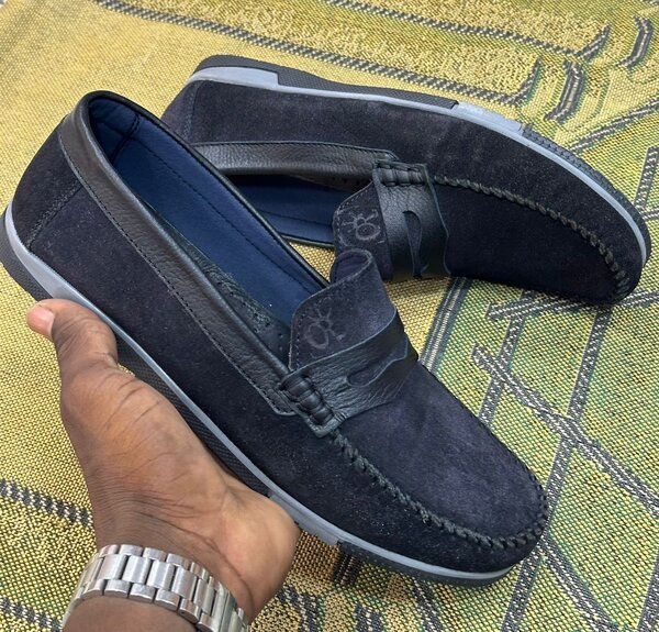 Mocassins en daim élégants