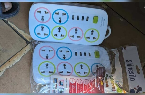 6w 3mtr adapter with 4port USB