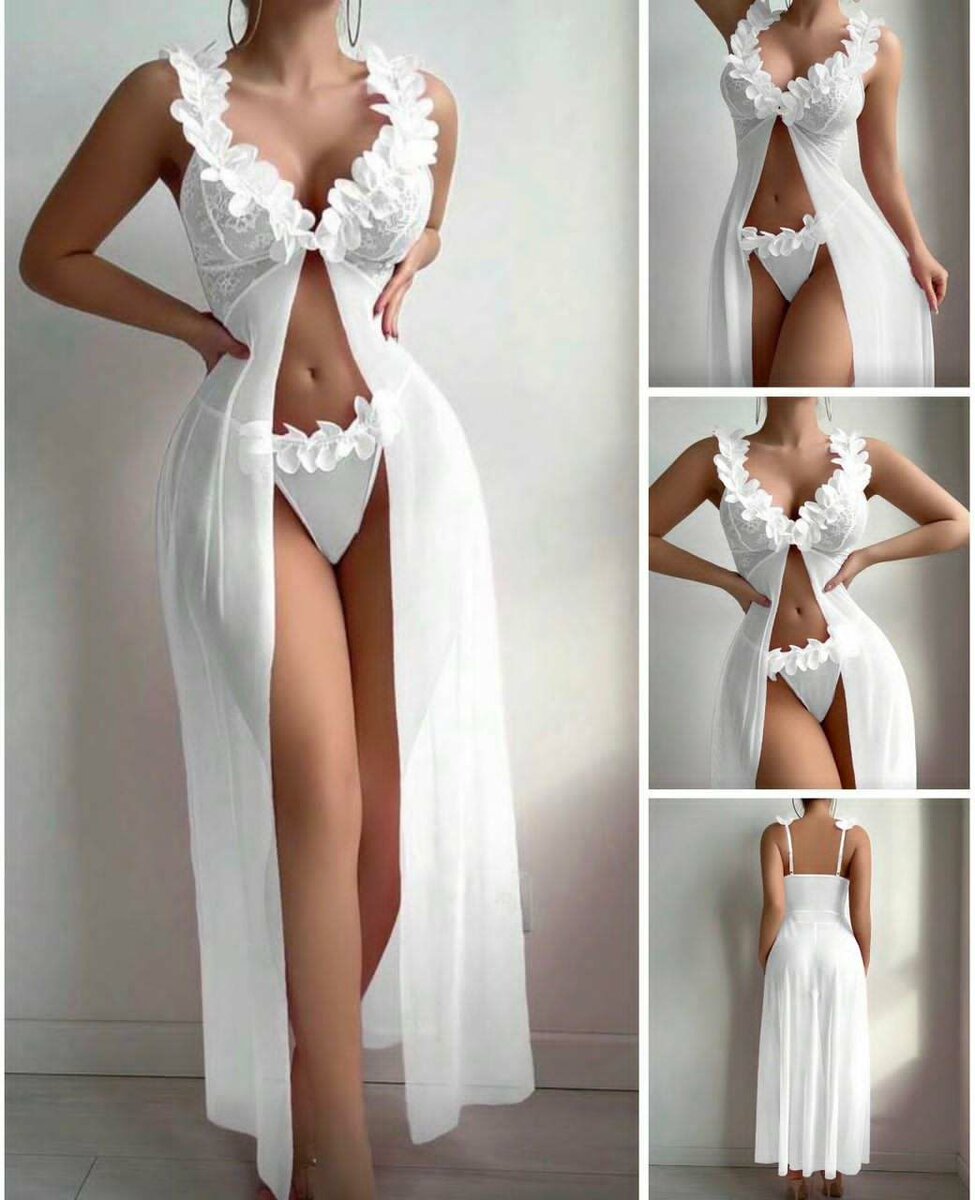 Robe de nuit dentelle sexy