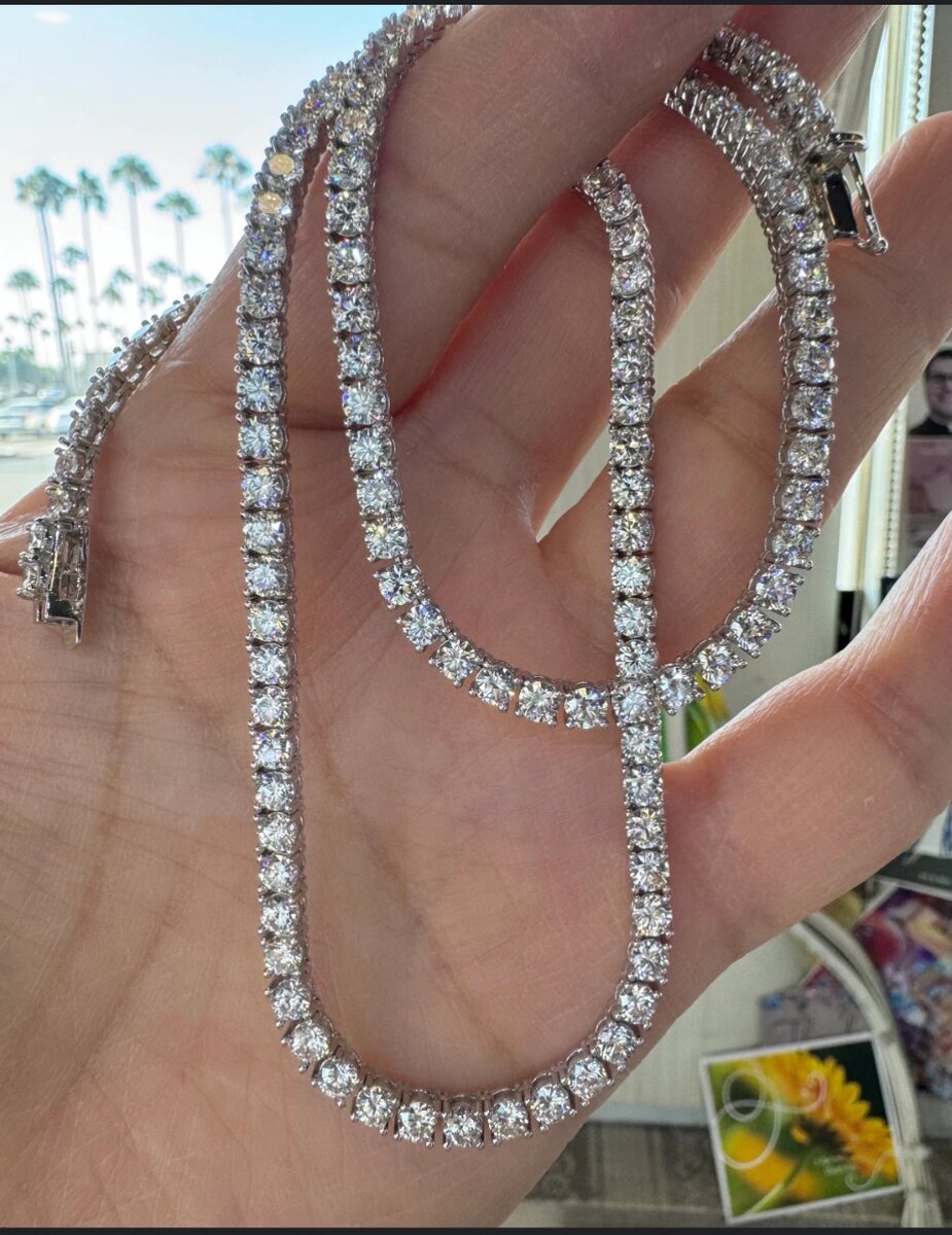 Necklace diamond