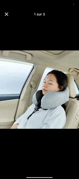 Oreiller de voyage ergonomique