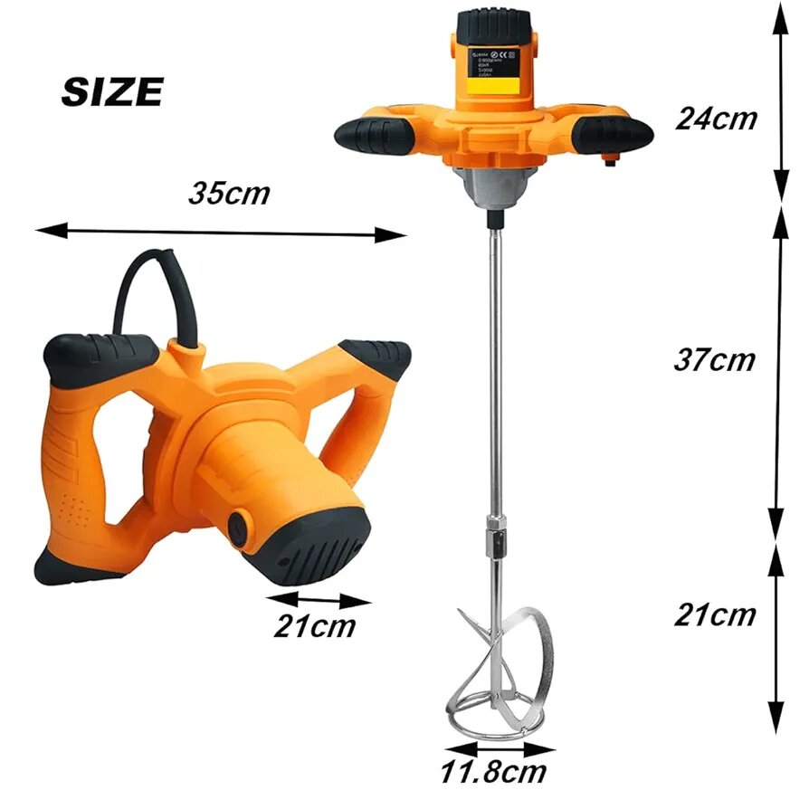 Mélangeur électrique 6 vitesses