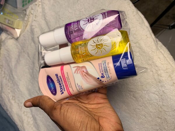 Ensemble de soins pour les mains