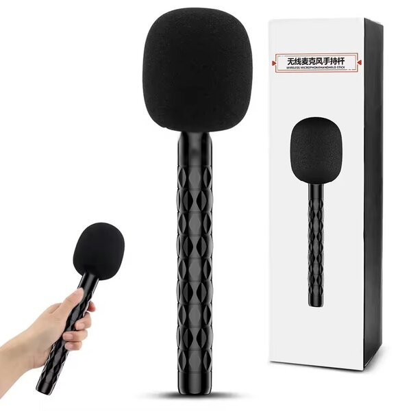 Tige pour microphone d'entrevu