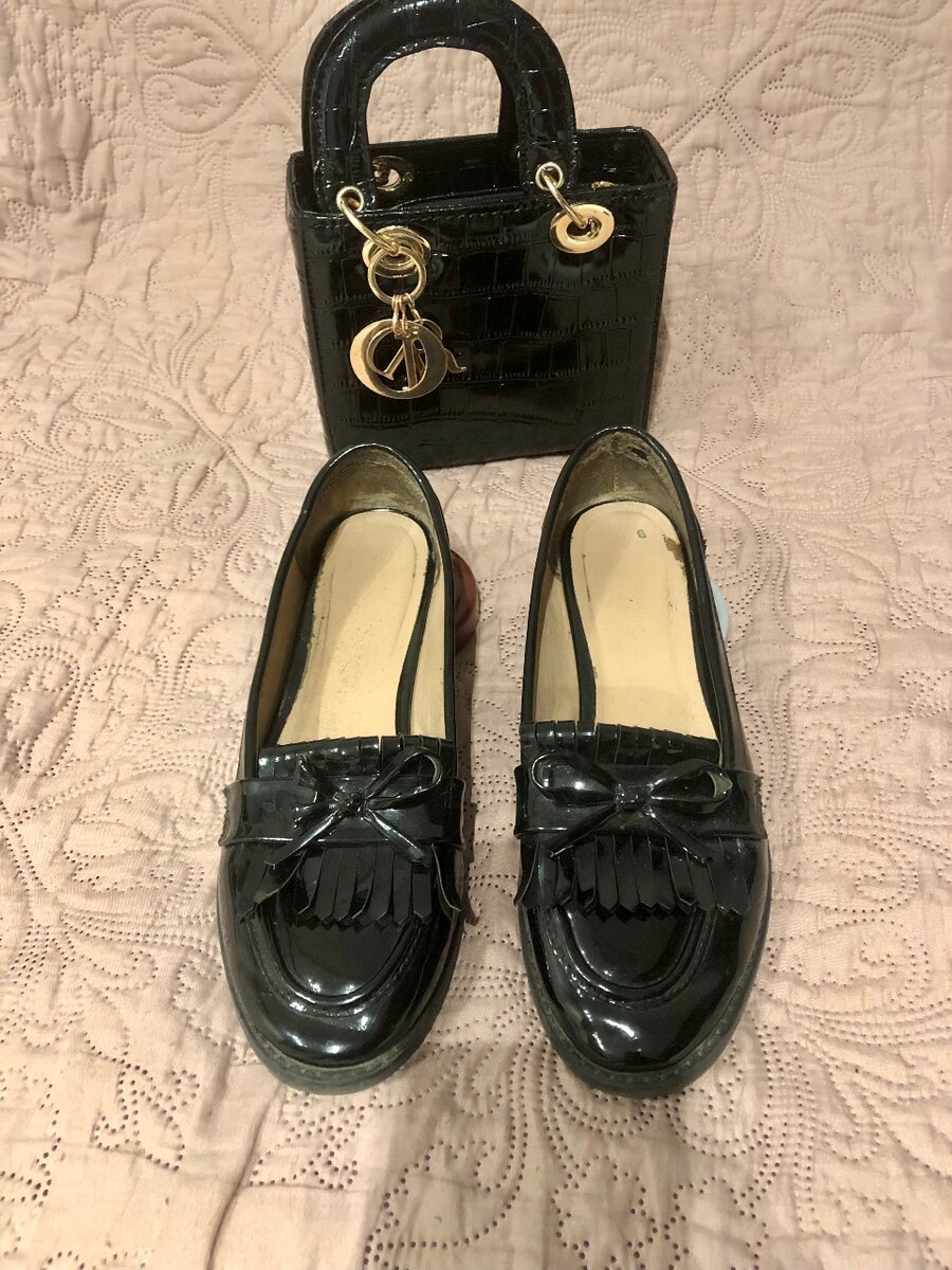 Black Dorothy Perkins Loafers Size 38