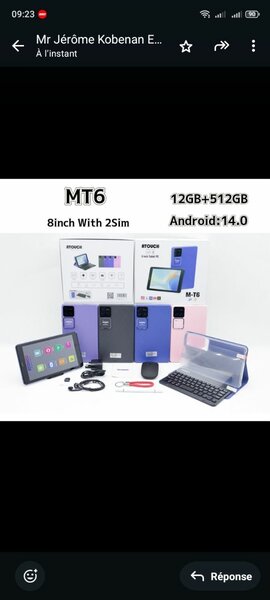 Tablette Android 14 pouces