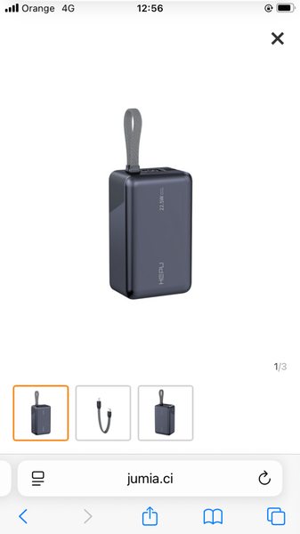 Chargeur Portable 10000mAh 22.5W