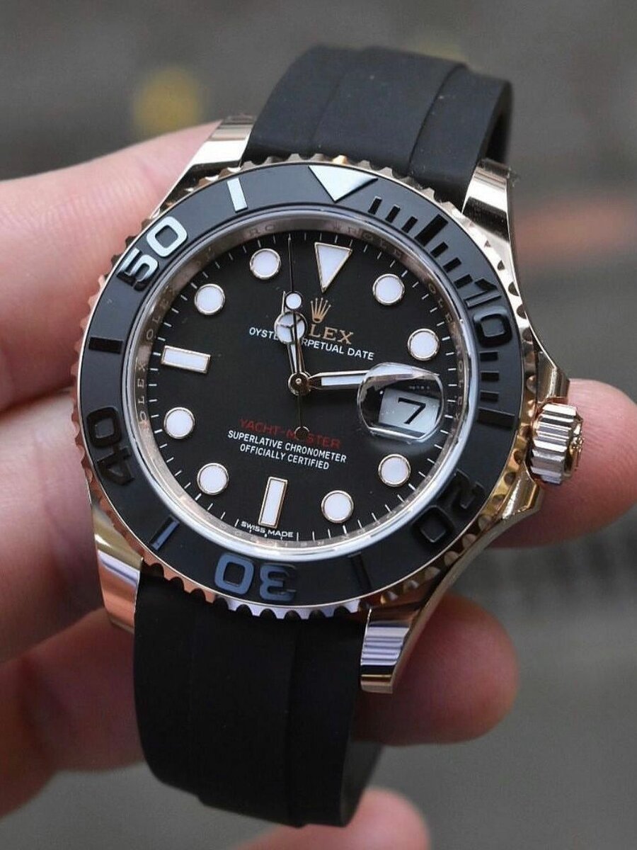 ROLLEX Rubber strap WATCH