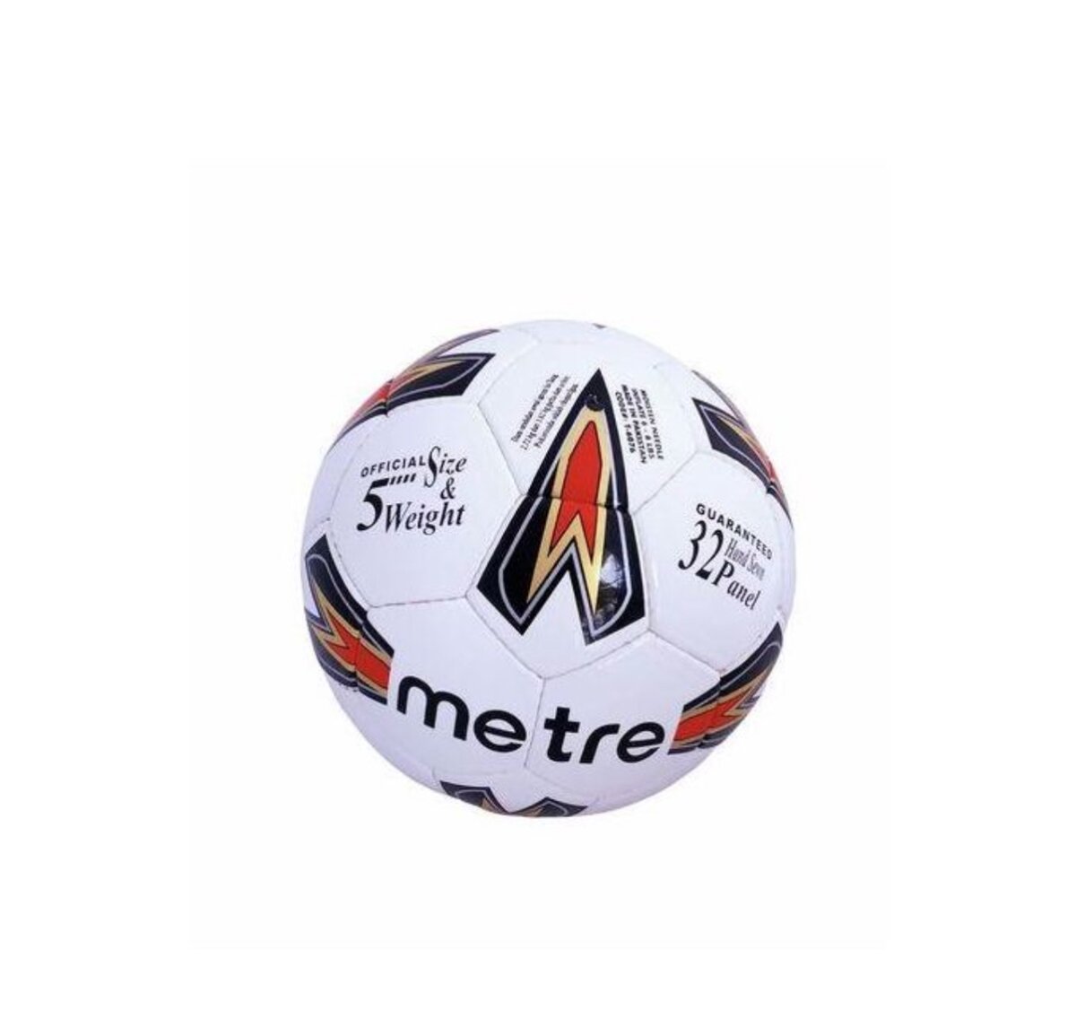 Leather Football - Size 5 - Multicolor