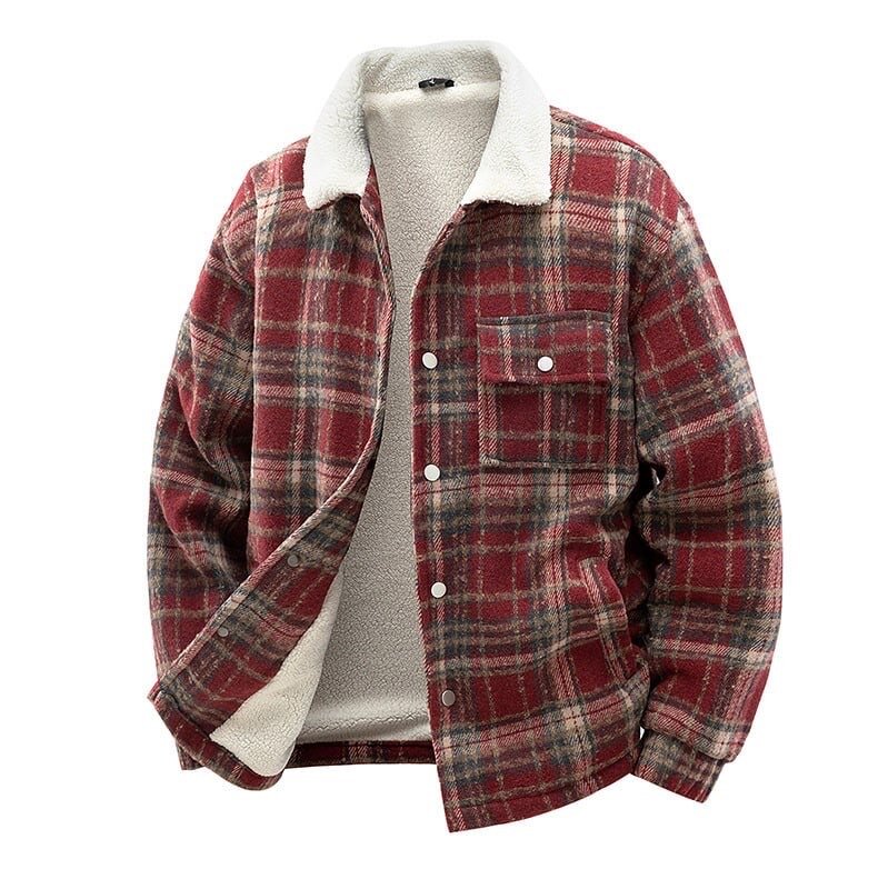 Шерстяная куртка в ретро стиле