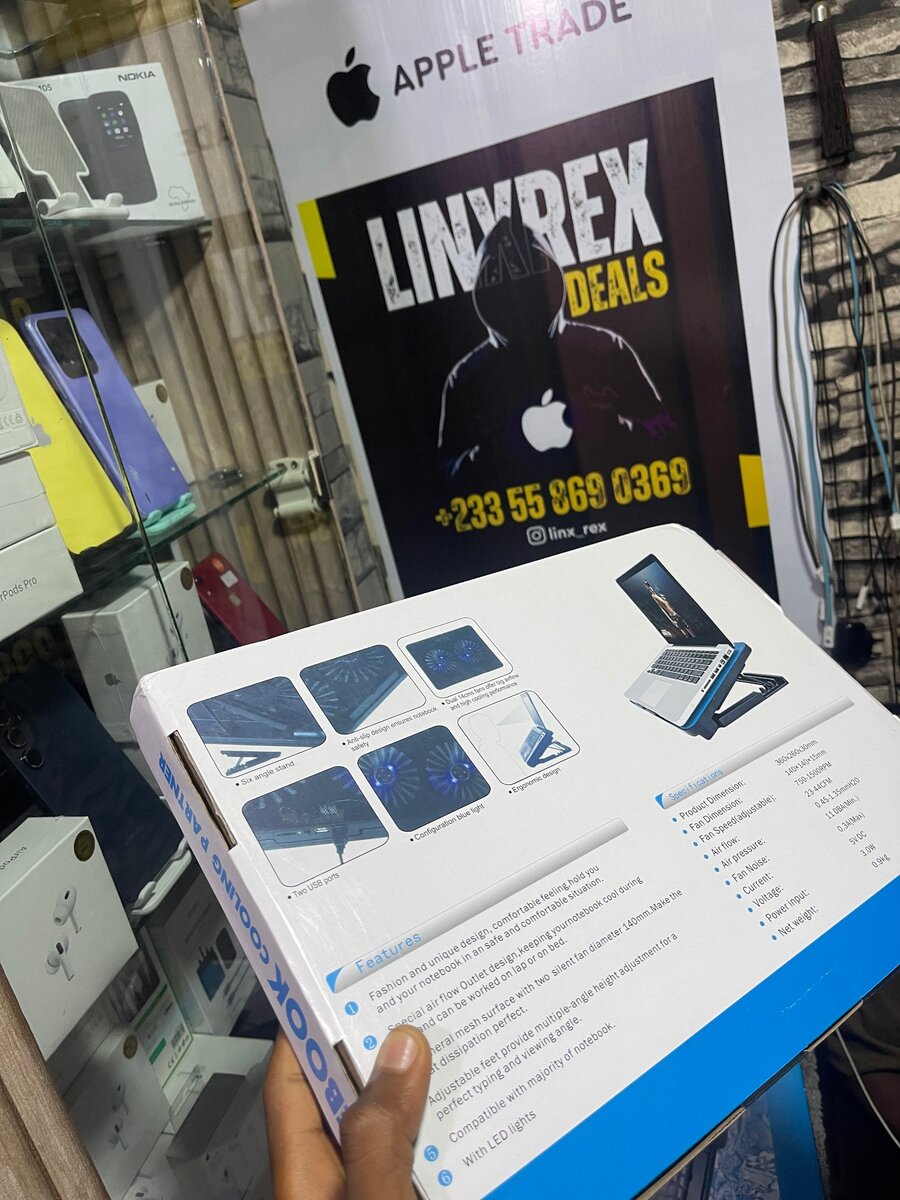 Laptop  Cooling Fun-Lighting