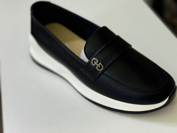 Кожаные лоферы