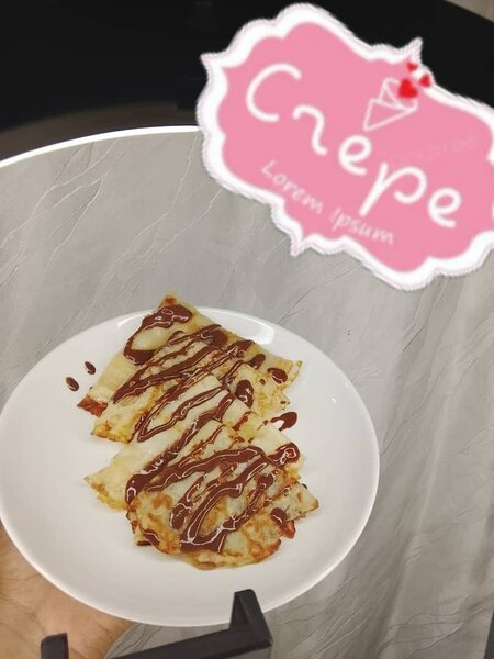 Crêpes gourmandes au chocolat