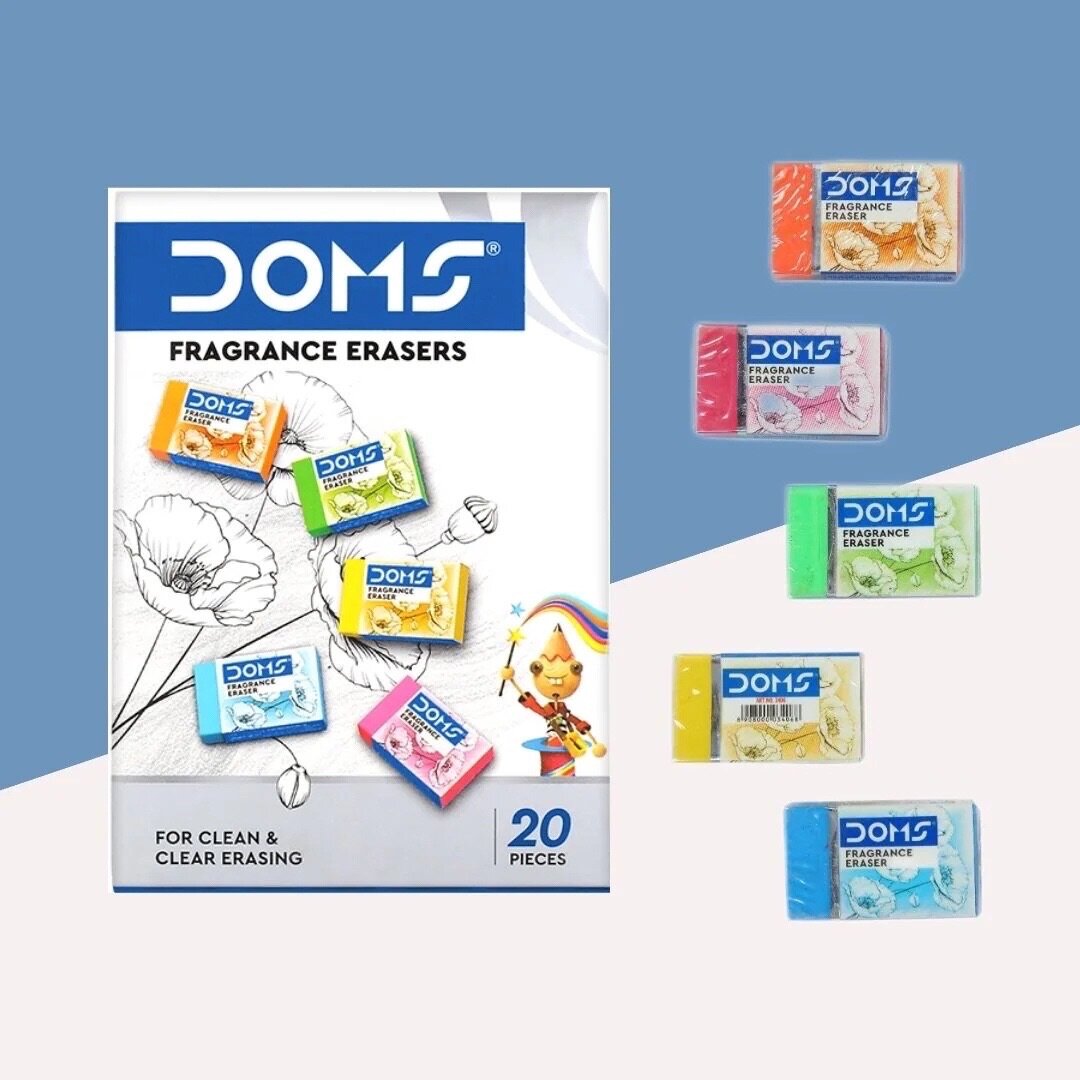 Gommes parfumées DOMS X 6