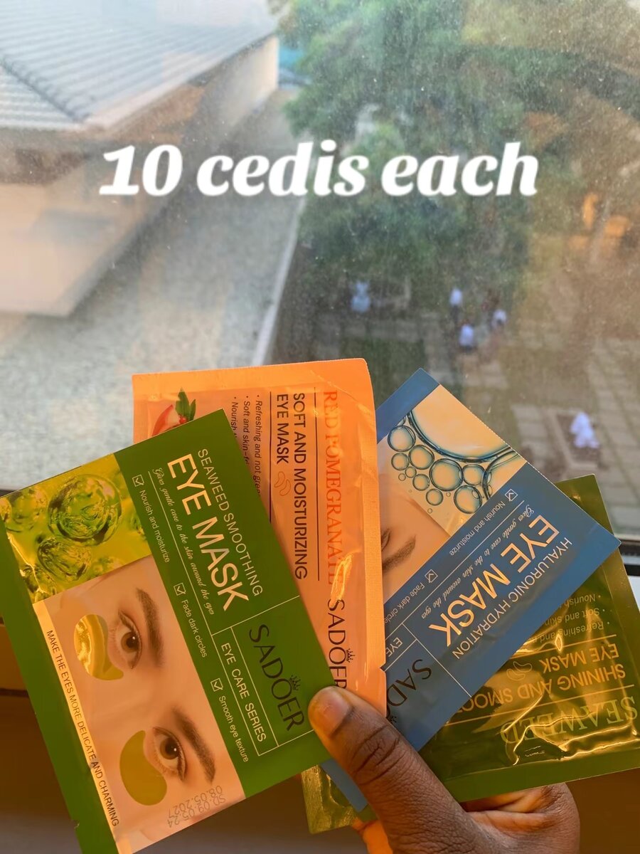 Facial ,lips and eye masks