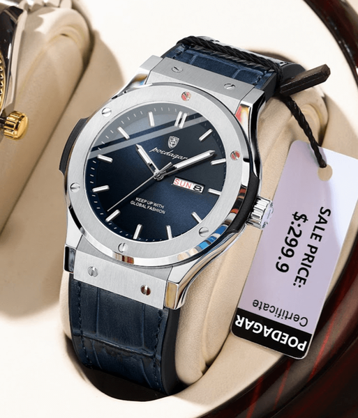Montre Homme Luxe Acier Inox