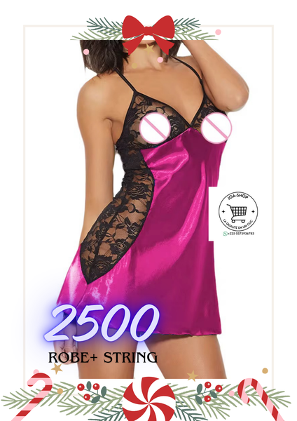 Nuisette satinée sexy