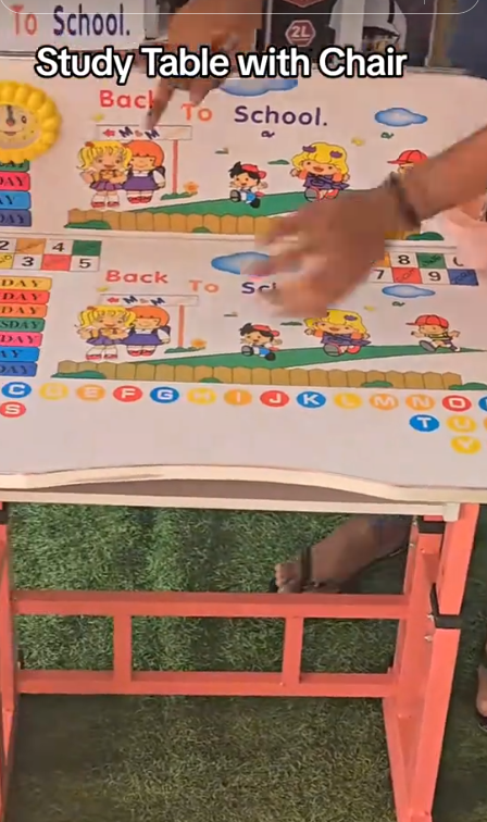 Kids study table and chair