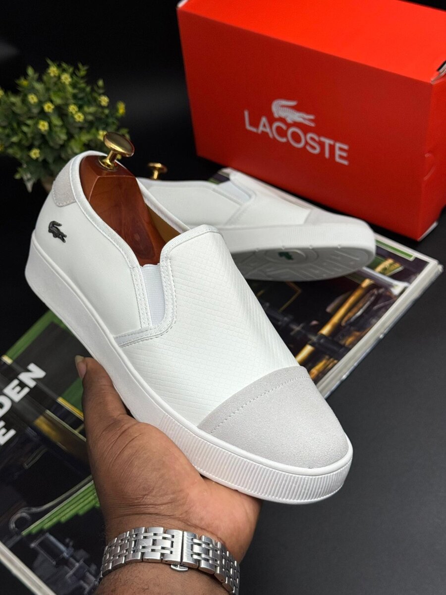 LACOSTE ALL WHITE