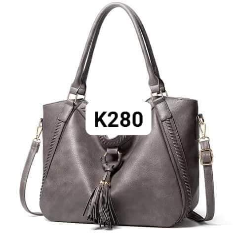 Beautiful and high-quality women's handbag grey