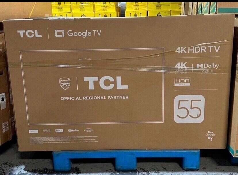 55" TCL 4K SMART TELEVISION