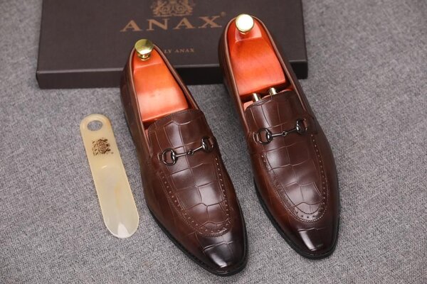 Mocassins en cuir élégant