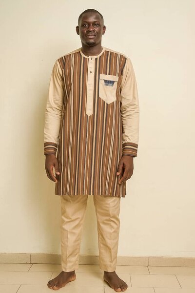 Ensemble tunique homme