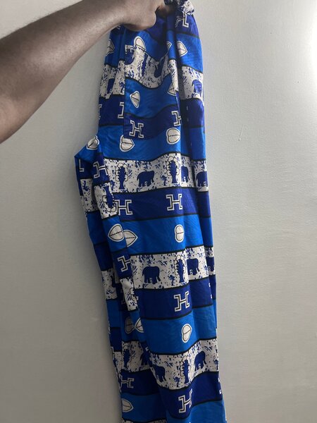 Pantalon de survêtement bleu pour homme