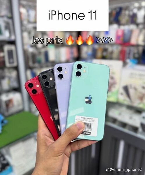 iPhone 11  Diverses Couleurs