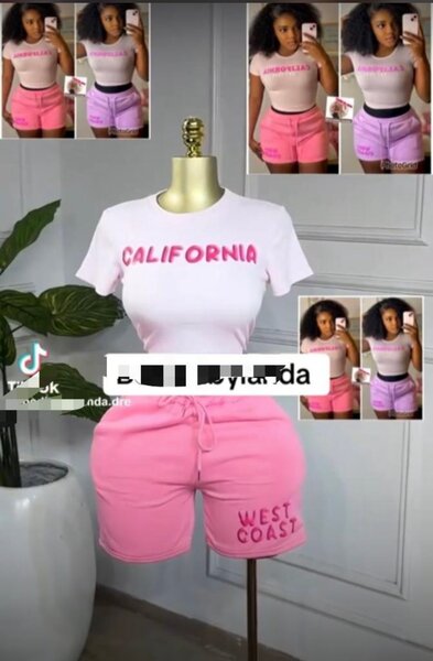 Ensemble T-shirt et Shorts