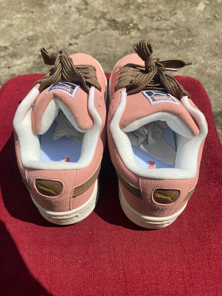 Baskets rose Puma femme