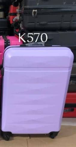 Travel large lilac bag
