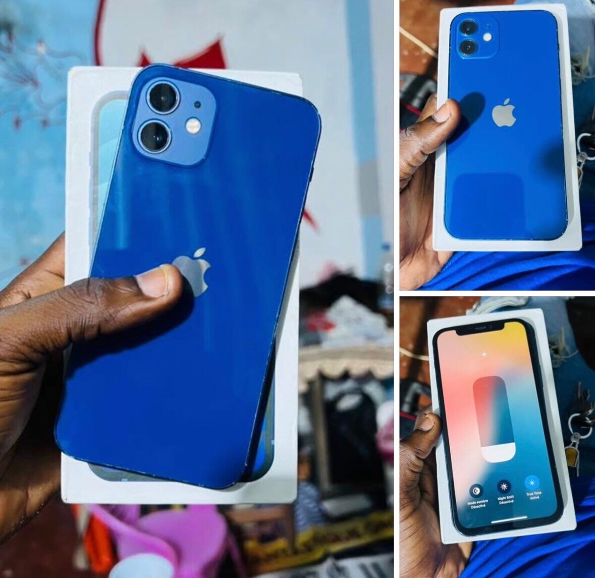 iPhone 12 Bleu 64Go Débloqué