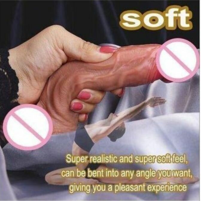 Gode réaliste vibrant doux