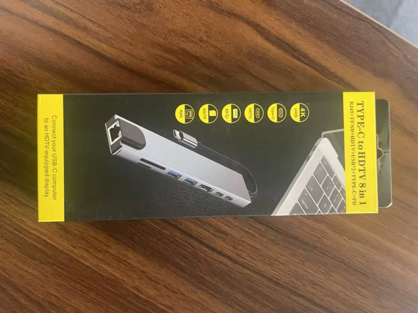 Hub USB-C Multifonction 8-en-1