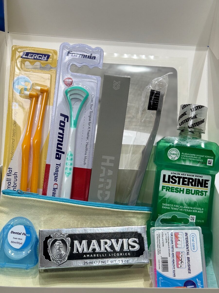 Бокс набор для ухода за полостью рта