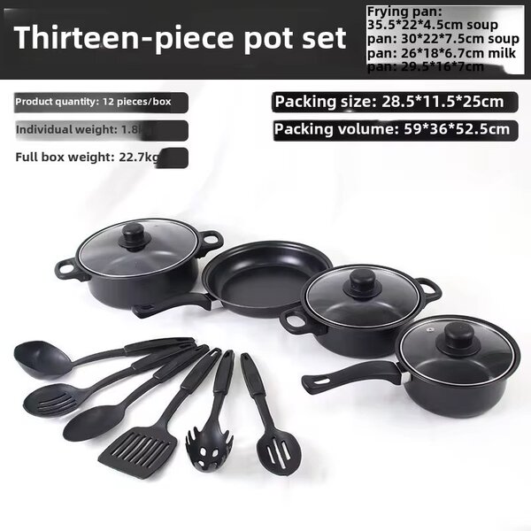 Set de Cuisine 13 Pièces